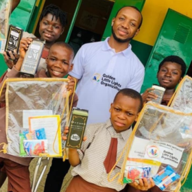 Visitation to LEA primary school in Jabi, Abuja, where we awarded the top ten in each class (primary 1 to primary 6) for their outstanding academic performances. Outstanding Performance